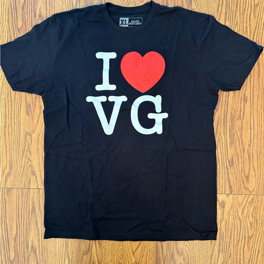 Violent Gentlemen Hockey Club “I ❤️ VG” Tshirt